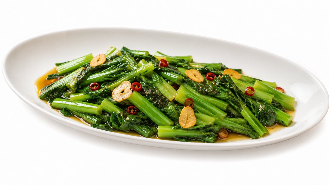 青菜炒め